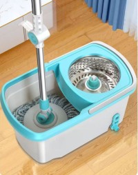 Spinning mop, hands free washing, household one mop clean flat water